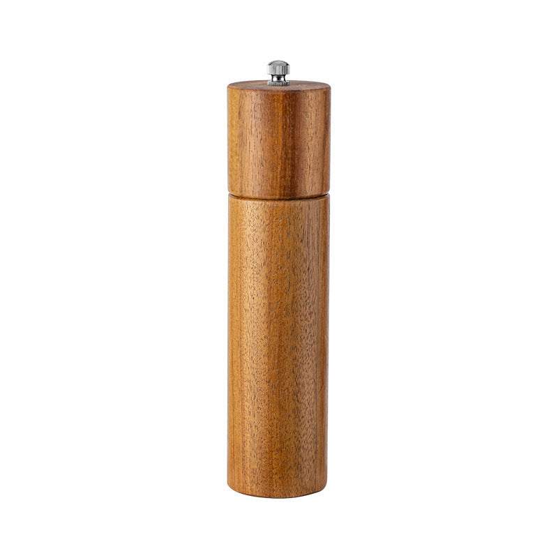 Acacia Wood Pepper & Salt Grinder – Handcrafted with Ceramic Core